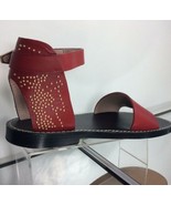 NEW CHLOE Suzanna Studded Leather Ankle Strap Sandals - MSRP $795.00! - £240.34 GBP