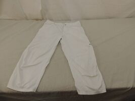 NIKE Women CAPRI PANTS See Measurements White Nice! Golf/Casual 50056 - $8.87