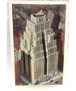 Kropp Linen Postcard Hotel New Yorker NY City Ralph Hitz Pres 34th st &amp; ... - $56.02 MXN