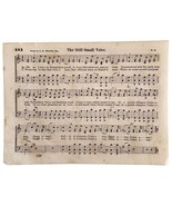 1865 Still Small Voice Victorian Sheet Music Small Page Happy Voices PCB... - $34.17 CAD