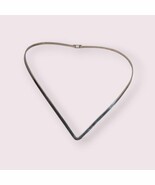 Sterling silver v necklace - $835.39 MXN
