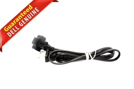 DELL Inspiron Latitude Vostro 6FT 2-Prong Rectangle AC Power Adapter Cable MF235 - £14.37 GBP