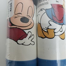Vintage Sunworthy Cartoon Characters Duck Mouse 2 Pk Multicolor 5 Yds New - $34.60