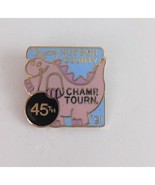 Vtg &#39;91 Hudson County 45th Championship Tournament Cute Dinosaur Lapel H... - $11.85 CAD