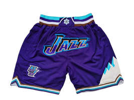 Utah Jazz Classic Throwback Vintage Shorts - £39.16 GBP+