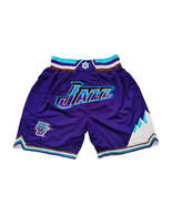 Utah Jazz Classic Throwback Vintage Shorts - £39.11 GBP+