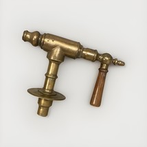 Antique Brass Valve Or Wooden Faucet Handle - $24.74