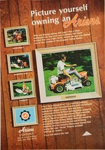 1969 Print Ad Ariens Lawn &amp; Garden Tractors &amp; Riding Lawn Mowers Brillion,WI - £13.29 GBP