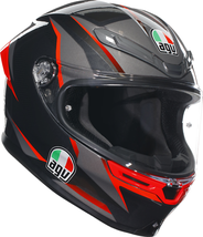 AGV K6 S Helmet - Slashcut - Black/Gray/Red - Small 2118395002014S - £480.87 GBP