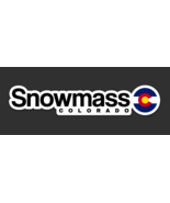 Snowmass - Colorado - Ski Resort Stickers  - with Colorado Flag - $5.99
