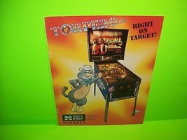 TORPEDO ALLEY Original Pinball Machine Flyer 1988 Vintage Retro Promo Art - £20.58 GBP