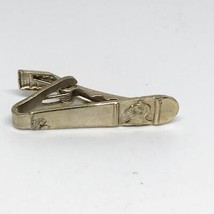 Knights Head Gold Tone Tie Bar Clasp Tie Tack Vtg - £11.46 GBP