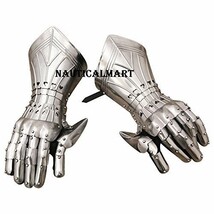  NauticalMart Armored Medieval Polished Knights Gauntlets - £147.76 GBP