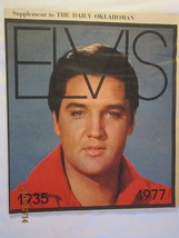 ELVIS PRESLEY Supplement to The Daily Oklahoman 1977 [Y59Vb6g] - £12.11 GBP