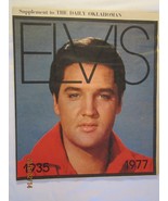 ELVIS PRESLEY Supplement to The Daily Oklahoman 1977 [Y59Vb6g] - £12.11 GBP