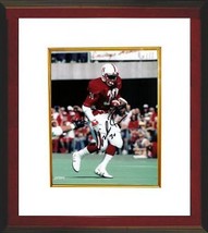 Mike Rozier signed Nebraska Cornhuskers 8x10 Photo Custom Framed - £59.22 GBP