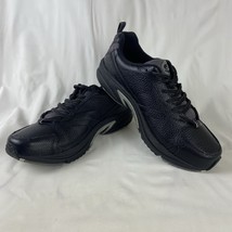 Dr. Comfort Men’s 11 XW Winner Plus Black Leather Lace Up Shoes Sneakers... - $42.74