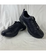 Dr. Comfort Men’s 11 XW Winner Plus Black Leather Lace Up Shoes Sneakers... - $58.64 CAD