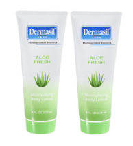 Dermasil Aloe Fresh Moisturizing Body Lotion Fast Absorbing Formula 8oz ... - £9.82 GBP