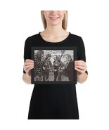 Crosby, Stills, Nash &amp; Young Framed REPRINT signed photo - $79.00