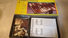 VTG Pavilion Prestige Backgammon Game 1992 Geoffrey Inc. TOYS R US Complete EUC - $17.77
