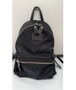 Guess Women&#39;s Small Mini Black Zipper Closure Backpack Purse - $24.70