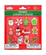 Christmas Themed Erasers, 12-ct. Pack - £5.44 GBP