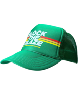 John Wayne Cancer Foundation &quot;Block the Blaze&quot; Green Foam Mesh Trucker Hat - $313.90 MXN