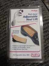 PediFix Peel Away Adjustable Heel Lift Sz medium  1 Piece women&#39;s 8-10 men&#39;s 6-8 - £10.27 GBP