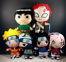 Naruto Shippuden Kakashi Set of 6 Stuffed 7&quot; Plush Doll Anime Licensed NEW - $1,208.90 MXN