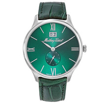 Mathey Tissot Men&#39;s Edmond Black Dial Watch - H1886QAV - £157.18 GBP