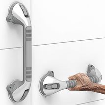 17“ Suction Shower Grab Bar with Indicators, Tool-Free Installation,, Pack - £22.24 GBP