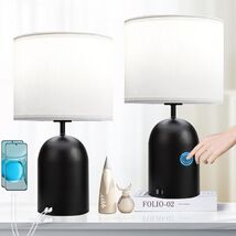 MoMyofdy Touch Control Bedside Lamps Set of 2 Dimmable LED Table Lamps f... - $76.79