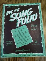 BVC #4 Song Folio Vintage Guitar &amp; Ukulele Book Words and Music - £23.71 GBP