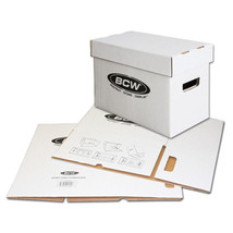 BCW Short Comic Storage Box Double Thickness, Stackable, 150-175 Current Comics - £12.28 GBP