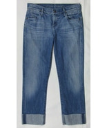 Citizens of Humanity Dani Cropped jeans Capri pants USA Made Blue Womens... - $421.71 MXN