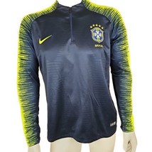 Nike Brazil Vaporknit Strike Drill Training Top FIFA World Cup Soccer 2018 - $185.20