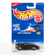 Hot Wheels Blue Card: 1993 Camaro Black - Blue Card Collector No. 505 - $9.48