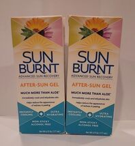 2 Sun Burnt Advanced Sun Recovery After-Sun Cooling Gel Aloe 6 oz  - $18.76