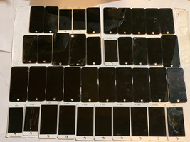 Apple iPhone 6 6s 7 8 plus Original lcd Cracked Screens Lot of 40x plz read - £245.32 GBP