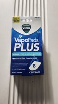 Vicks VapoPads Plus Refills 8 Scent Pads Intense Cold Blasting Menthol V... - £7.40 GBP