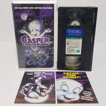 Casper A Spirited Beginning (VHS, 1997) with Inserts Tested - £7.75 GBP