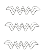 3-Piece Stainless Steel Taco Holder Stand Set  Holds 12 Tacos Total Taco... - $17.30 CAD