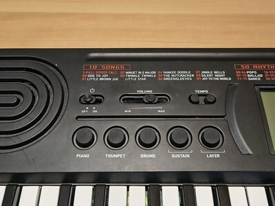Casio SA-81 44-Key Mini Portable Keyboard Black Excellent Condition  Item image 6
