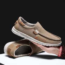 Men Loafers Casual Shoes Walking Sneakers Men 2021 Fashion Male Canvas Breathabl - £38.19 GBP