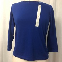 Ellen Tracy Company Women&#39;s Top Blue Size Small NWT - £20.43 GBP