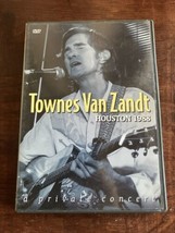 Townes Van Zandt Houston 1988 A Private Concert DVD 2004 Rare Out of Print OOP - £14.04 GBP