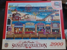 Ocean Park 2000pc Puzzle Master Pieces Art Poulin Signature Collection 3... - £18.12 GBP