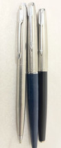 Parker Fountain Ink Pens with Arrow Tip Mechanical Pencil Lot Set Vintage - £74.39 GBP