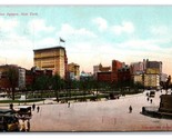 Union Square Street View New York City NY NYC UNP DB Postcard P19 - £3.91 GBP